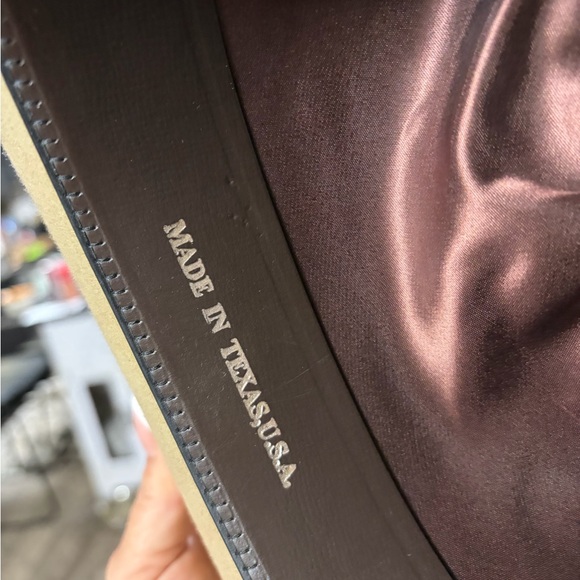 Stetson Tan Hat with Black Band - Picture 5 of 5